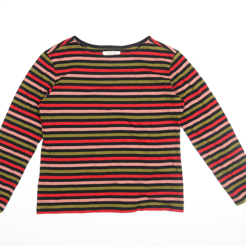 Seasalt Women's Multicoloured Striped T-Shirt UK 14