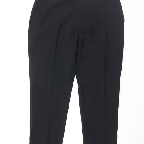 Moss Men's Black Slim Dress Pants, Size 36