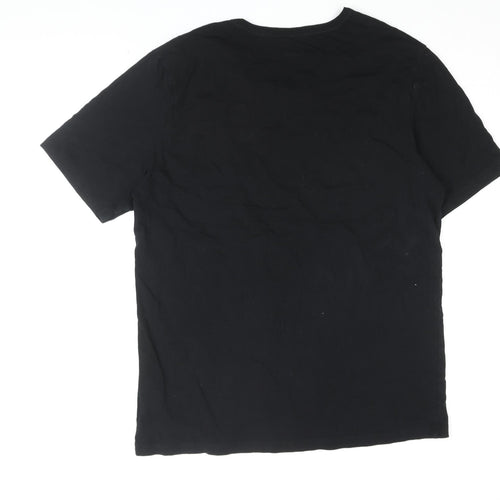 Boss Men's Black XL Crew Neck Logo T-Shirt