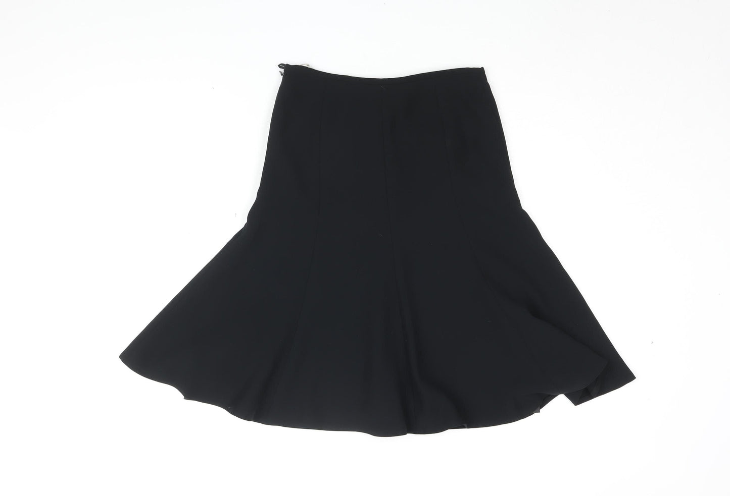 Next Women's Black Petite Flare Skirt Size 6