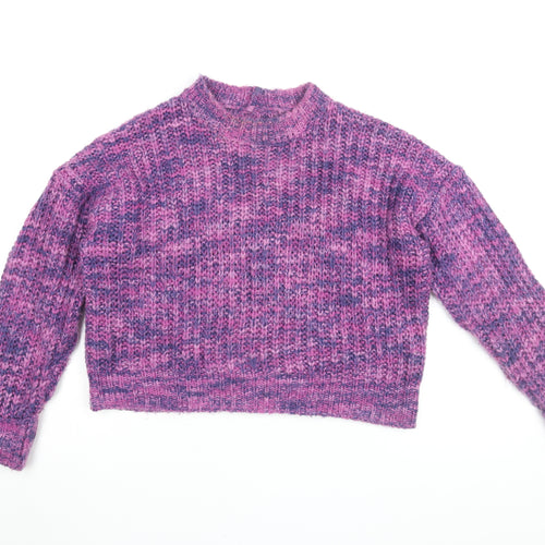 Bershka Women's Multicoloured Pullover Jumper S