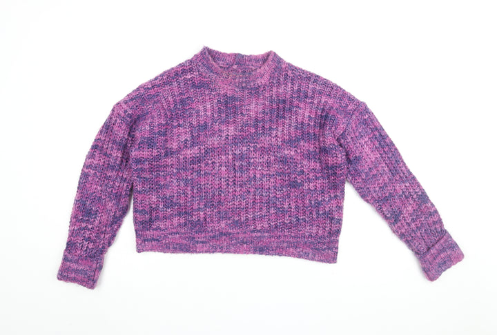 Bershka Women's Multicoloured Pullover Jumper S