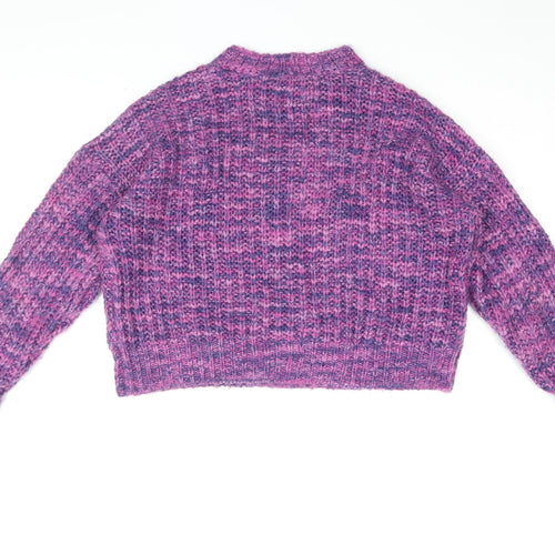 Bershka Women's Multicoloured Pullover Jumper S