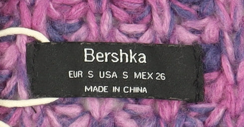 Bershka Women's Multicoloured Pullover Jumper S