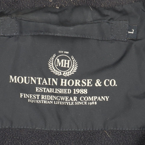 Mountain Horse Men's Black Bomber Jacket L