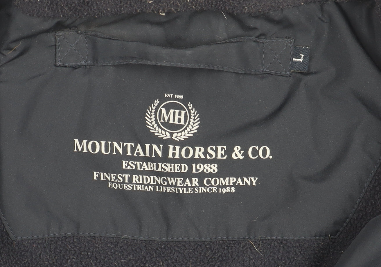 Mountain Horse Men's Black Bomber Jacket L