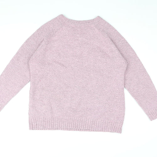 Damart Women's Pink Pullover Jumper Size 14