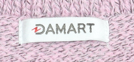 Damart Women's Pink Pullover Jumper Size 14