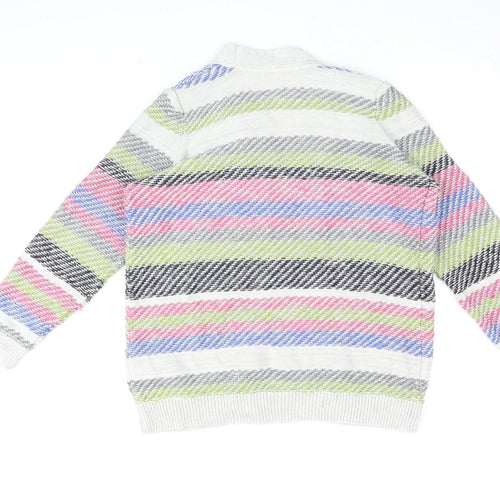 Per Una Striped Women's Cardigan - Size 14 Multicoloured