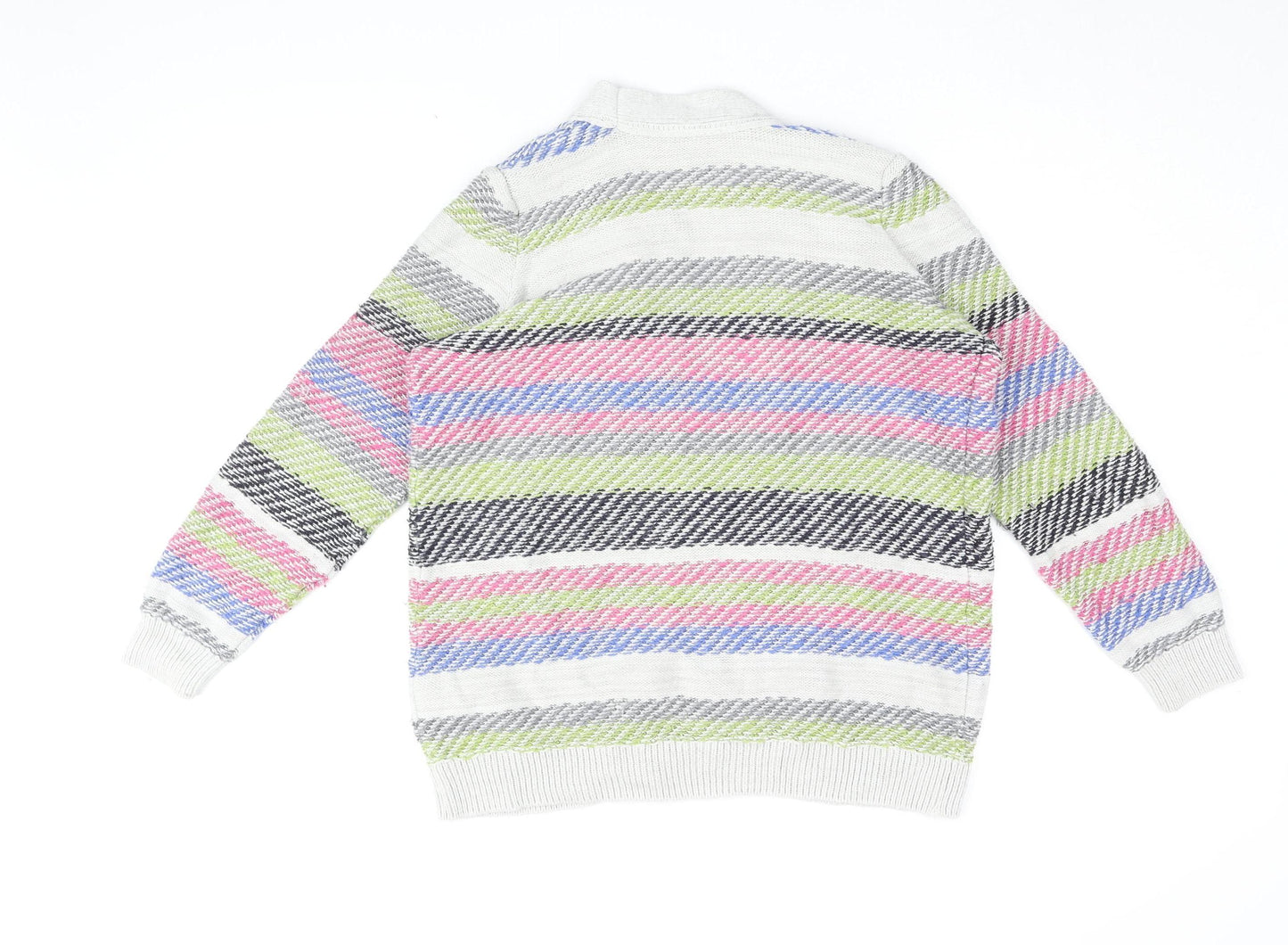 Per Una Striped Women's Cardigan - Size 14 Multicoloured