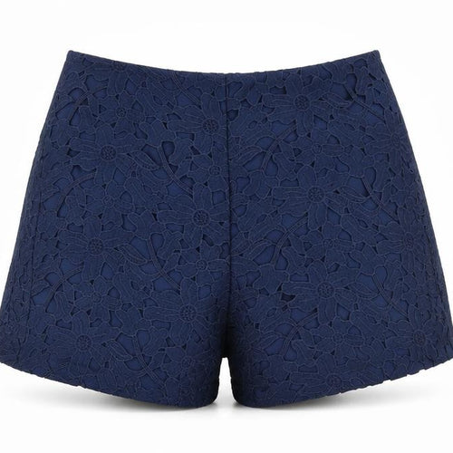 Mango Women's Blue Culotte Shorts, Size 10