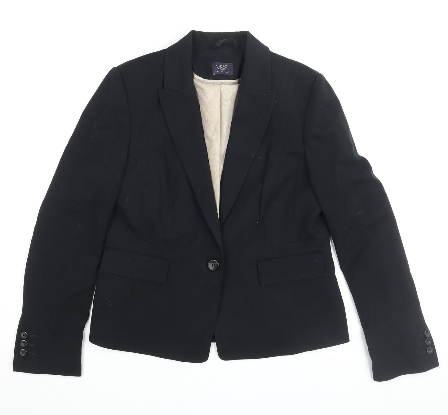 Marks and Spencer Women's Black Blazer UK 12