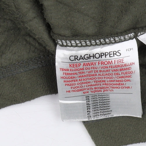 Craghoppers Men's Green Fleece Jacket, L