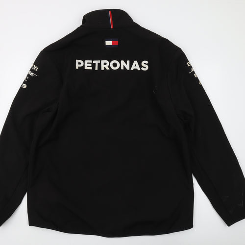 Mercedes AMG Petronas Men's Black Soft Shell Jacket 2XL