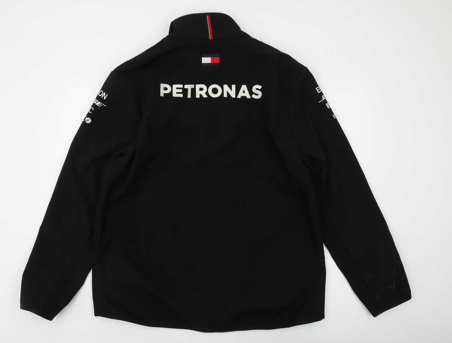 Mercedes AMG Petronas Men's Black Soft Shell Jacket 2XL