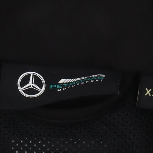 Mercedes AMG Petronas Men's Black Soft Shell Jacket 2XL