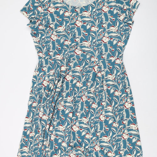 Seasalt Cornwall Women's Floral A-Line Dress, Size 20