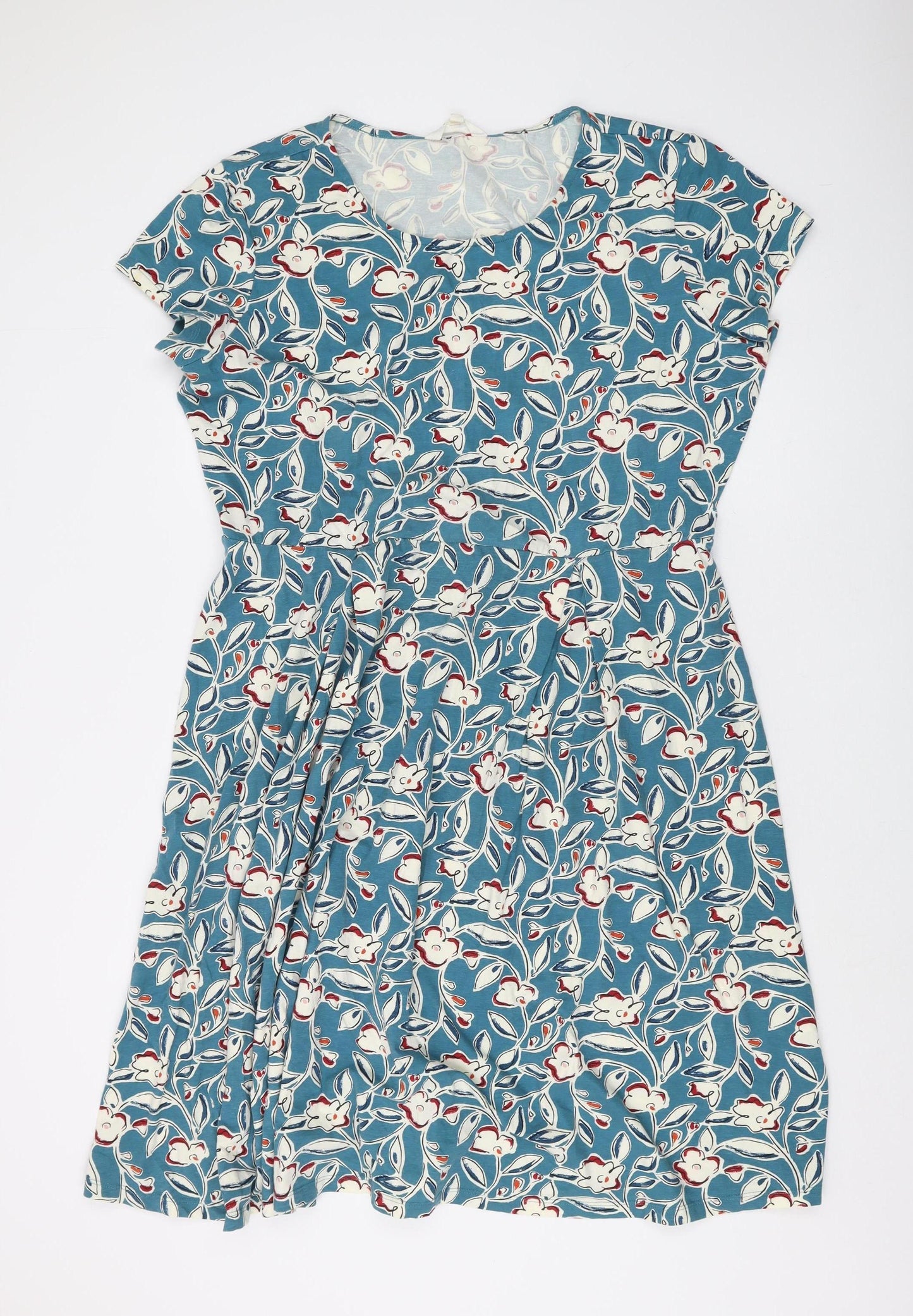 Seasalt Cornwall Women's Floral A-Line Dress, Size 20
