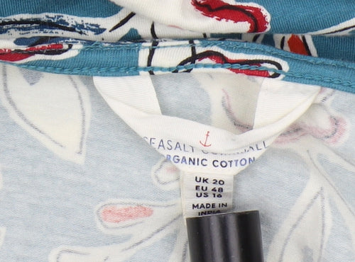 Seasalt Cornwall Women's Floral A-Line Dress, Size 20
