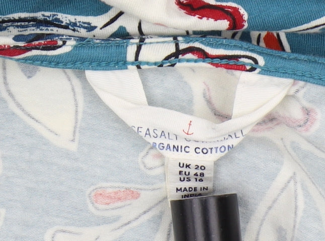 Seasalt Cornwall Women's Floral A-Line Dress, Size 20