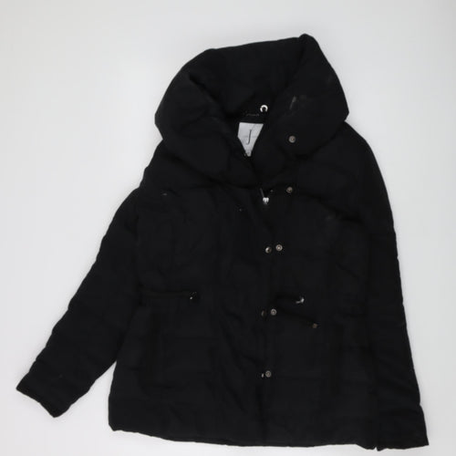 Jasper Conran Women's Black Puffer Jacket Size 12