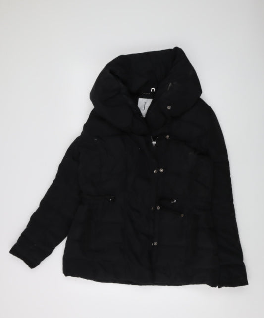 Jasper Conran Women's Black Puffer Jacket Size 12