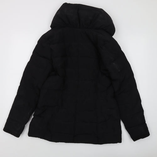 Jasper Conran Women's Black Puffer Jacket Size 12