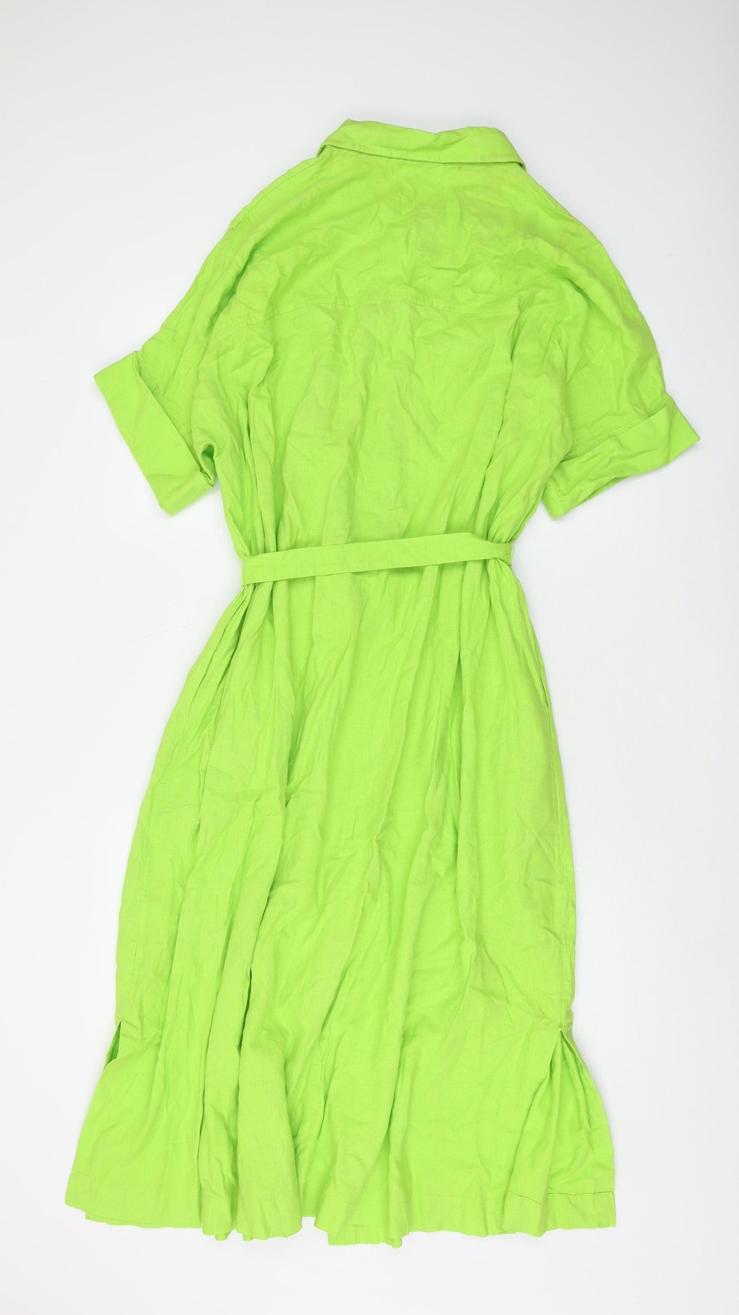 Marks and Spencer Women's Green Shirt Dress Size L