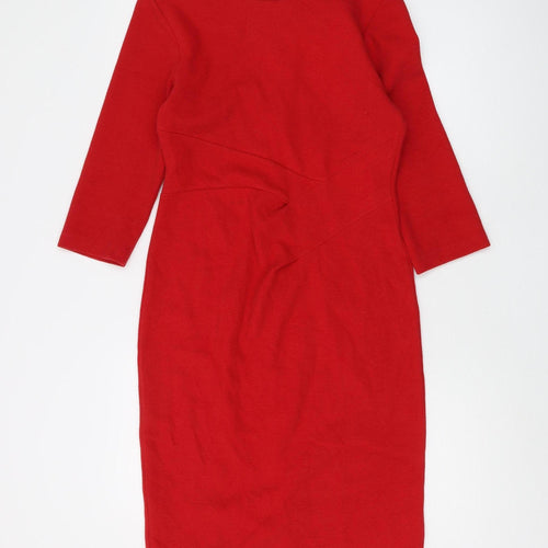 Marks and Spencer Women’s Red Sheath Dress Size 10