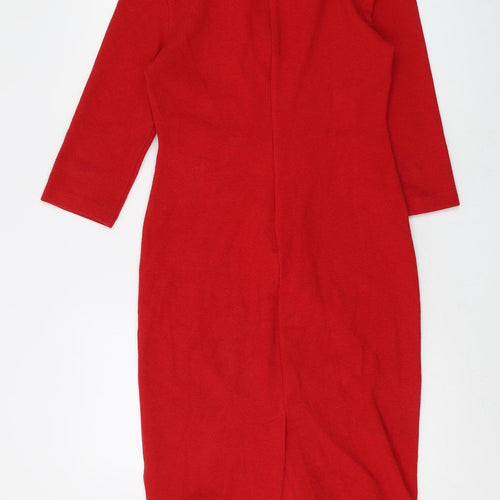 Marks and Spencer Women’s Red Sheath Dress Size 10