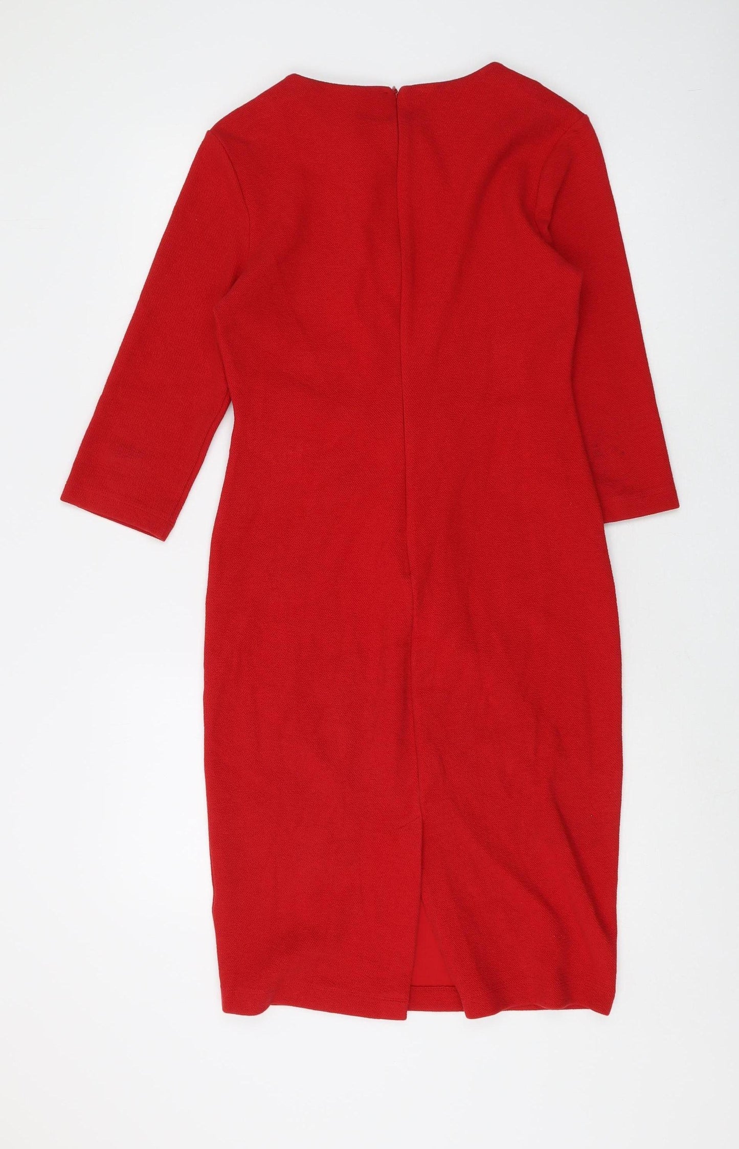 Marks and Spencer Women’s Red Sheath Dress Size 10