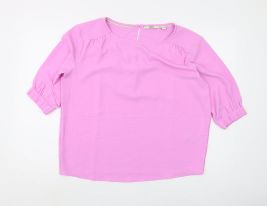 Esprit Women's Pink Basic Blouse, Size S