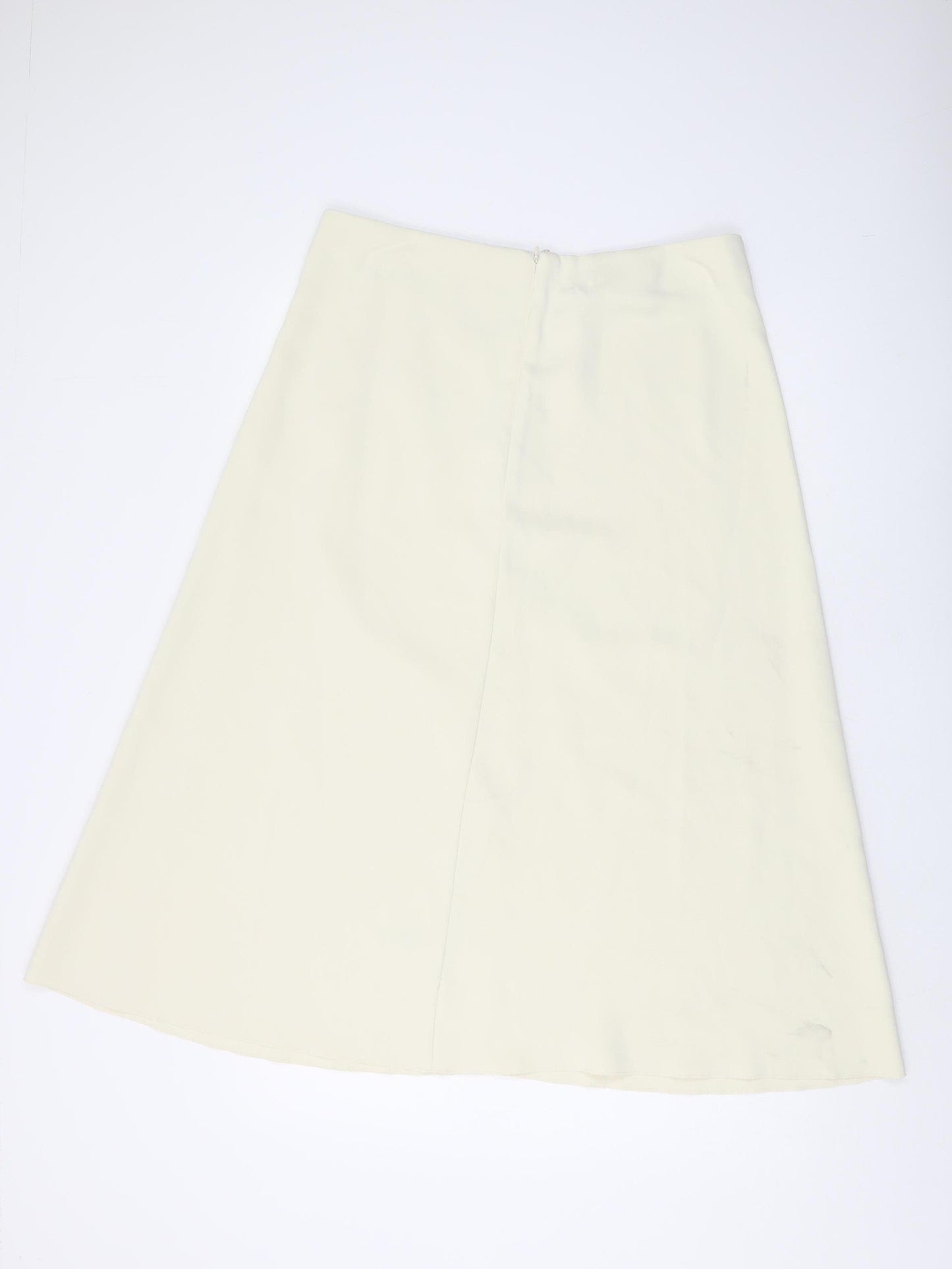 Marks and Spencer Women's Ivory A-Line Midi Skirt