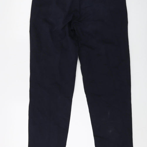 Next Men's Blue Chino Trousers, Size M, Regular Fit