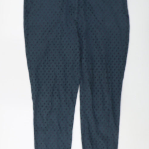 Next Women's Blue Argyle Dress Pants Size 10