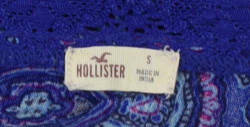 Hollister Women's Blue Tank Camisole S