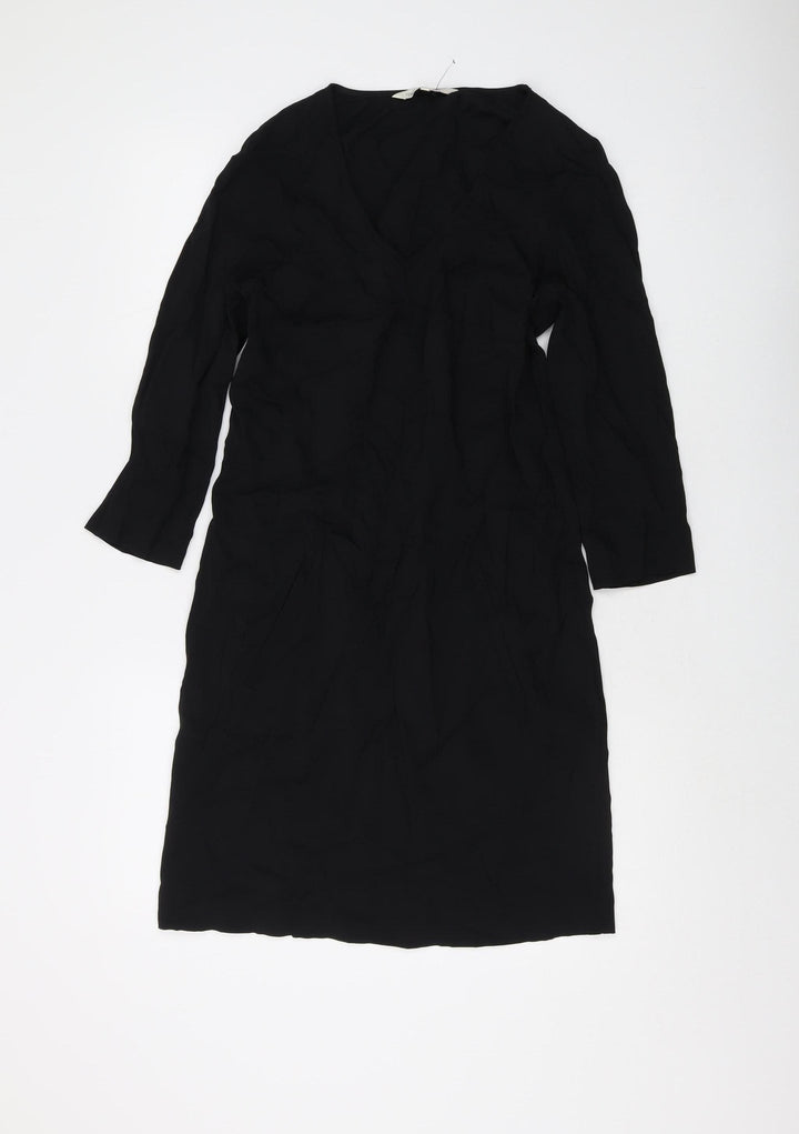 Damsel in a Dress Women's Black Sheath Dress, Size 8, Viscose