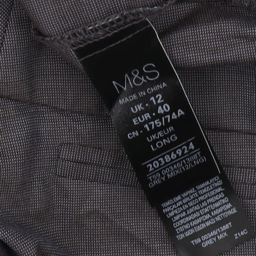 Marks and Spencer Women's Grey Dress Pants Size 12