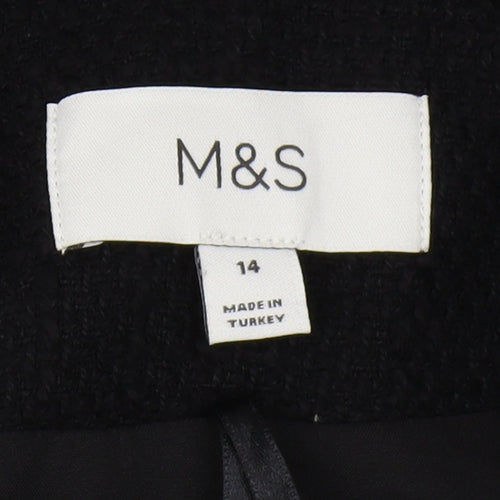 Marks and Spencer Women's Black Basic Jacket Size 14