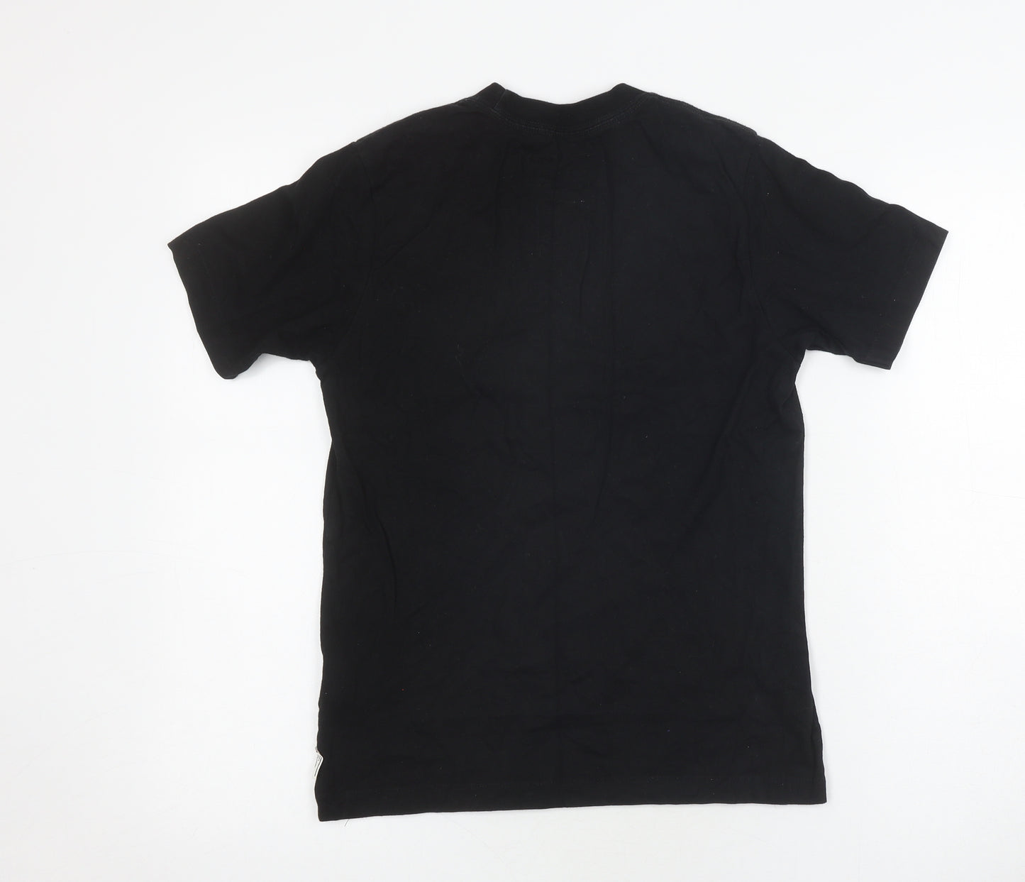 Disney Princess Ariel Girls Black T-Shirt XXS Chocolate