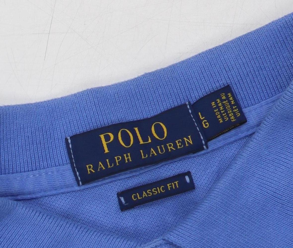 Polo Ralph Lauren Men’s Blue Classic Fit Polo