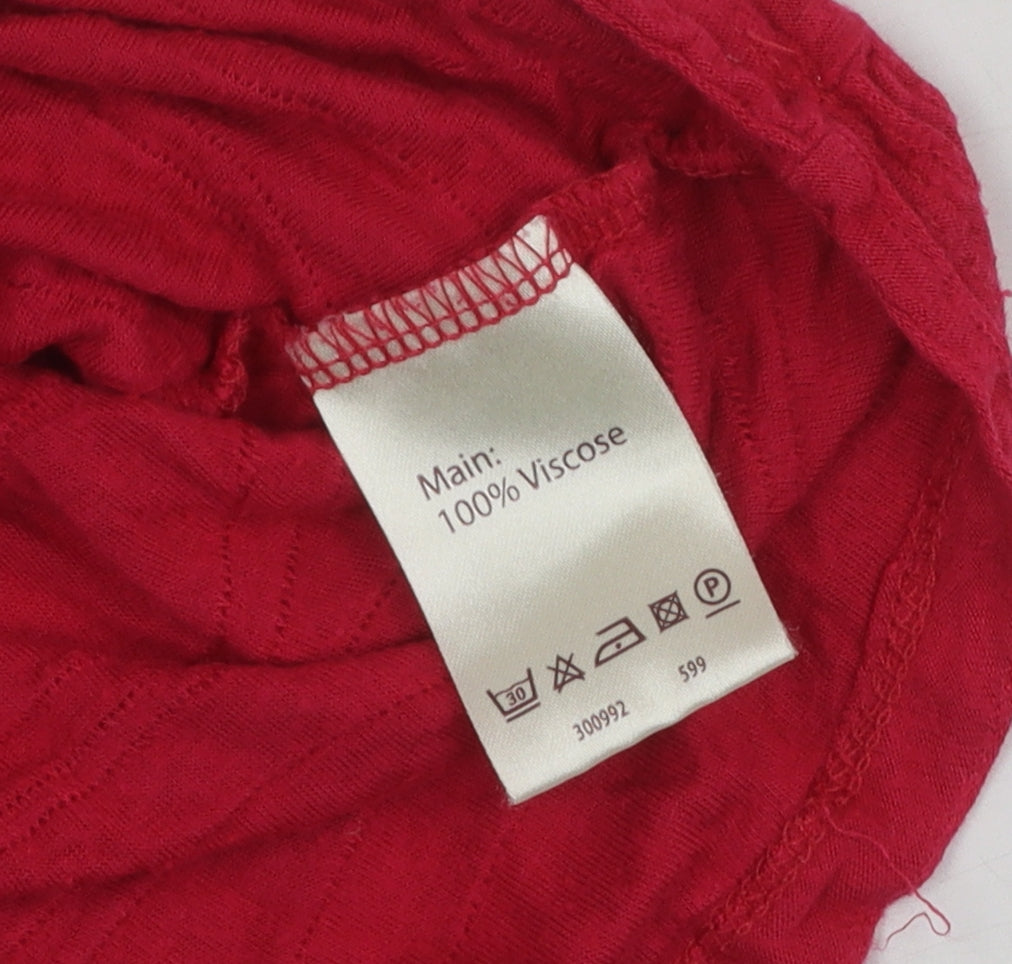 Phase Eight Women's Red Basic Top Size 14