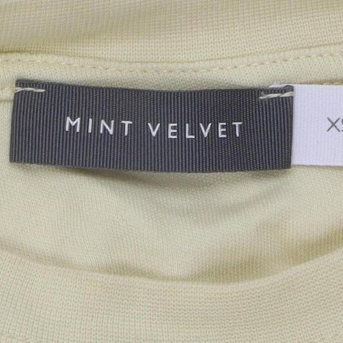 Mint Velvet Women's Beige XS Basic T-Shirt