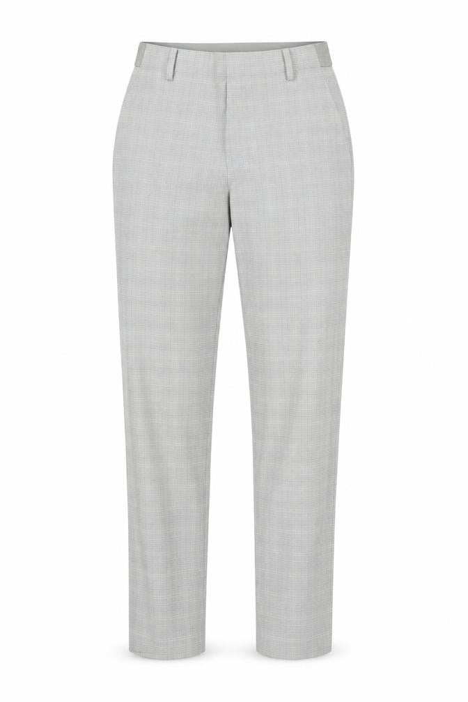 Uniqlo Women's Grey Check Dress Pants - Size S