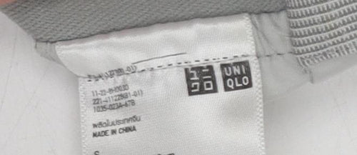 Uniqlo Women's Grey Check Dress Pants - Size S