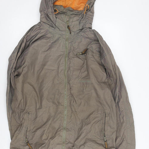 Trespass Men's Brown 2XL Waterproof Rain Coat Jacket