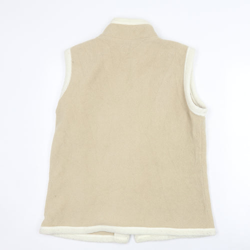 Bisquit Essentials Women's Beige Waistcoat Size 14