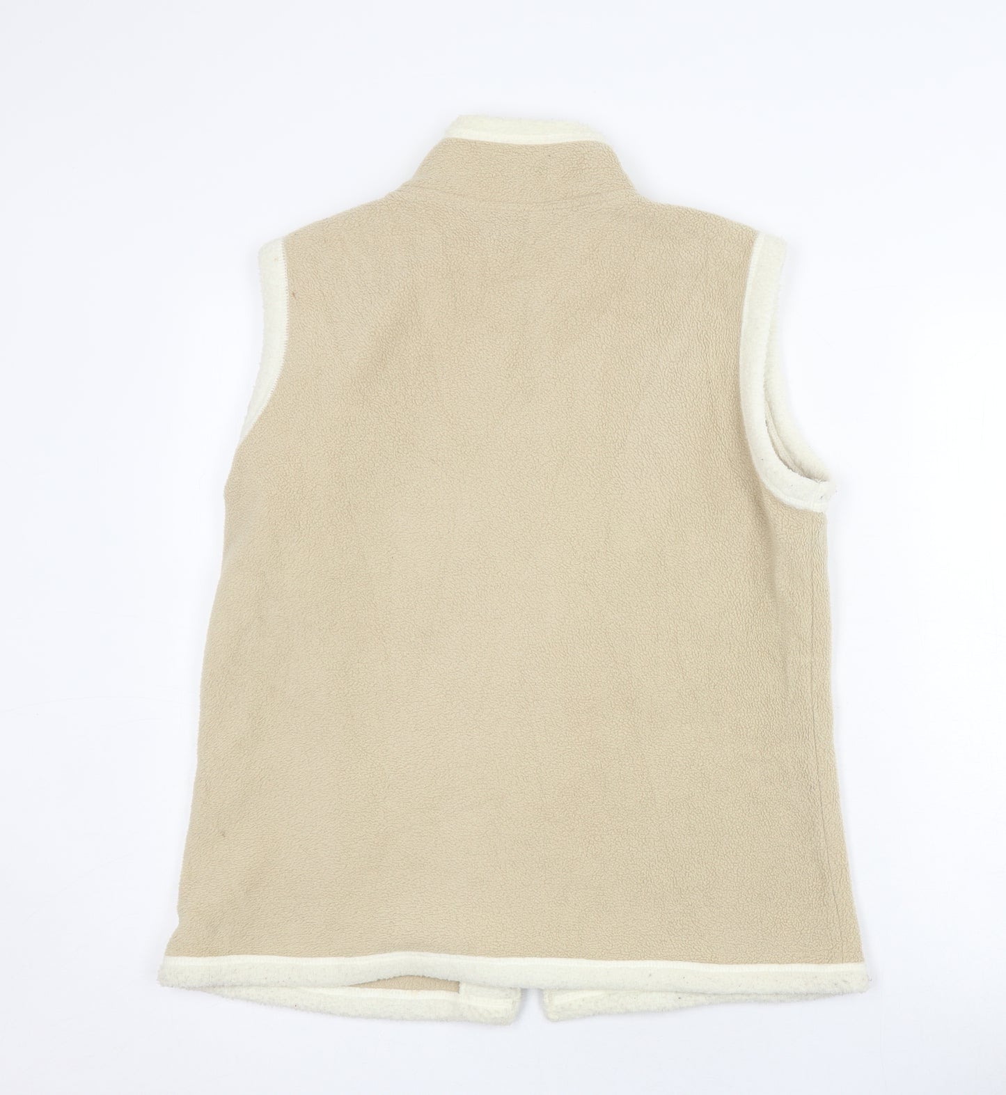 Bisquit Essentials Women's Beige Waistcoat Size 14