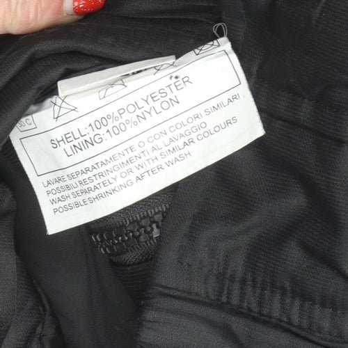 BetaWorx Men's Black Hooded Puffer Jacket, M, Autumn/Winter