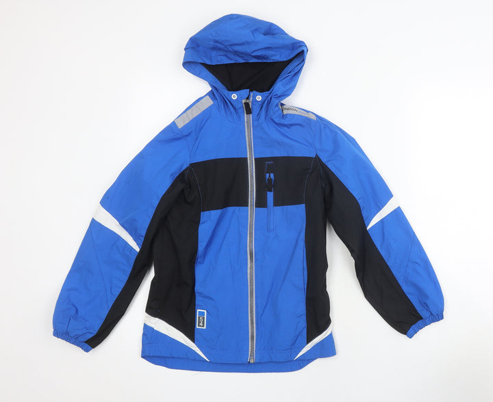 London Fog Boys Blue Ski Jacket, S, Waterproof, Winter Ready
